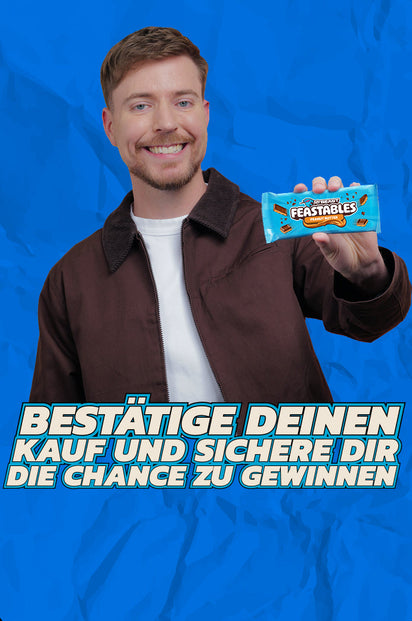 BESTATIGE DEINEN 
KAUF UND SICHERE DIR 
DIE CHANCE ZU GEWINNEN